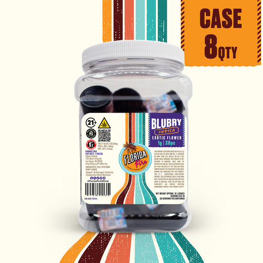 Florida Fire Flower Premium 1g (28 in Jar) [Case of 8]