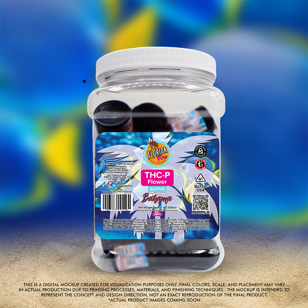 Florida Fire Flower THCP 1g (28 in Jar)