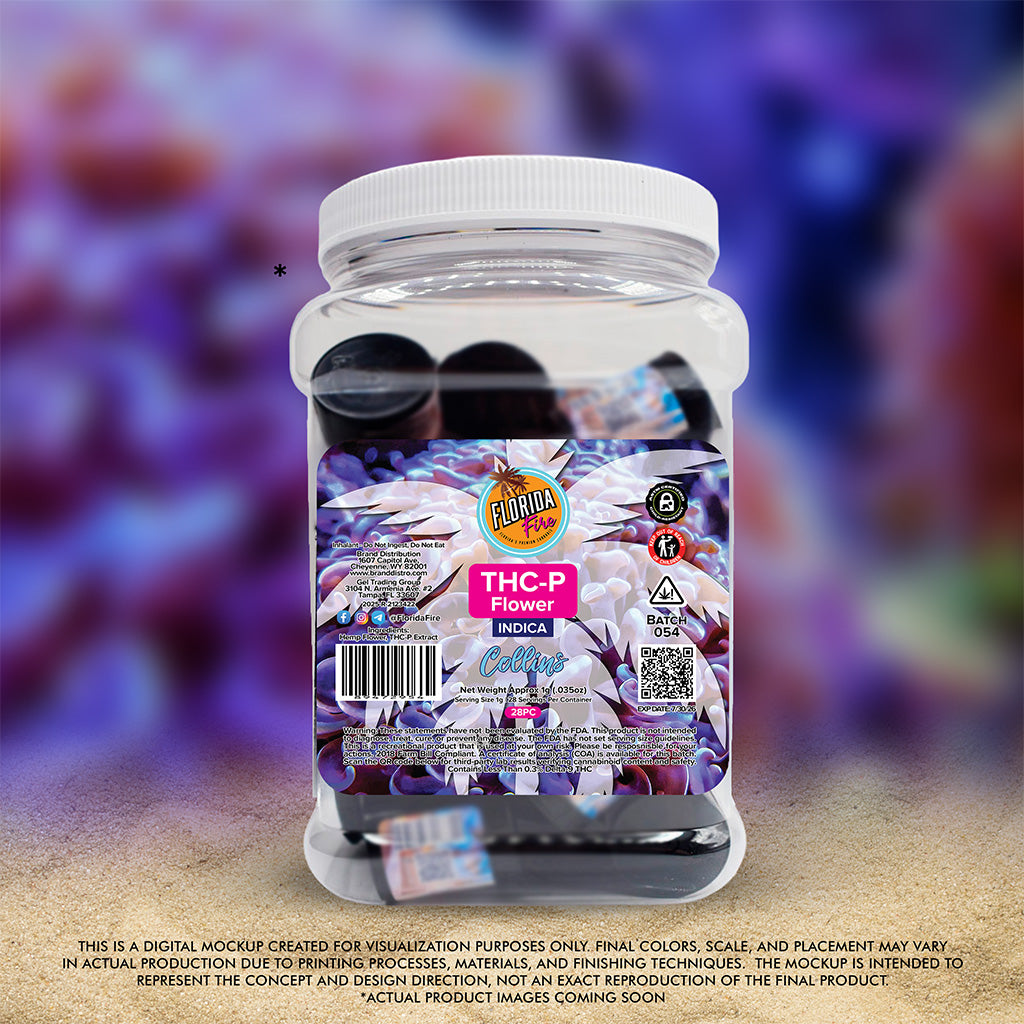 Florida Fire Flower THCP 1g (28 in Jar)
