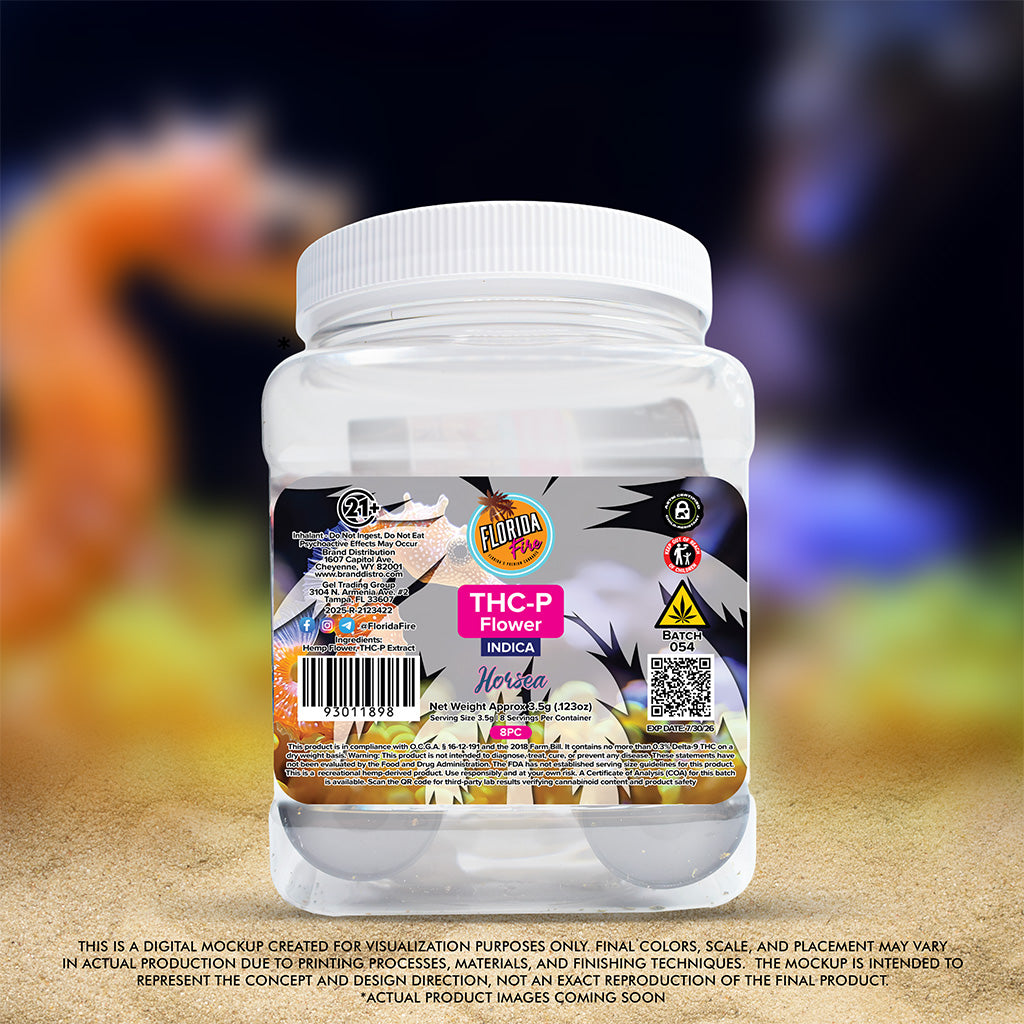 Florida Fire Flower THCP 3.5g (8 in Jar) [Case of 8]