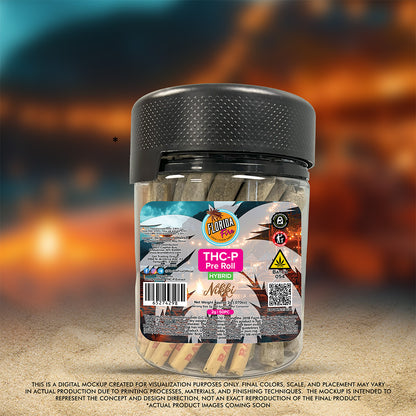 Florida Fire Preroll 2X 2g (50 in Jar) [Case of 10]