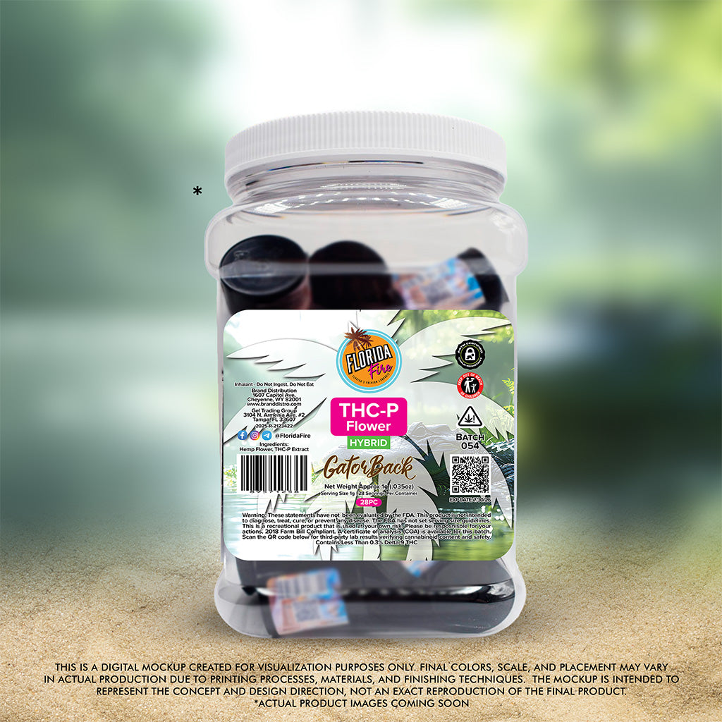 Florida Fire Flower THCP 1g (28 in Jar)