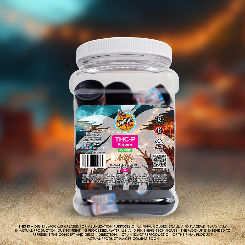 Florida Fire Flower THCP 1g (28 in Jar)